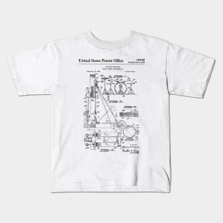 Drum Set Patent Kids T-Shirt